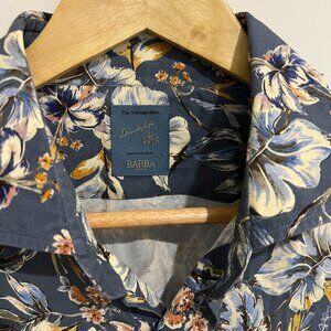 BARBA Napoli Dandy Life Multicolor Floral Button-down Casual Dress Shirt 17 XL